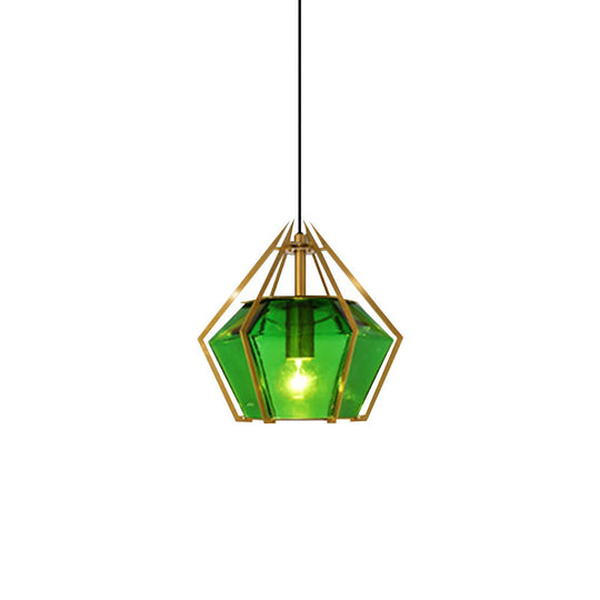 Nordic Postmodern Art Glass Pendant Light