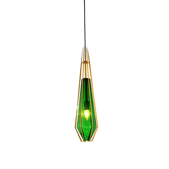 Nordic Postmodern Art Glass Pendant Light
