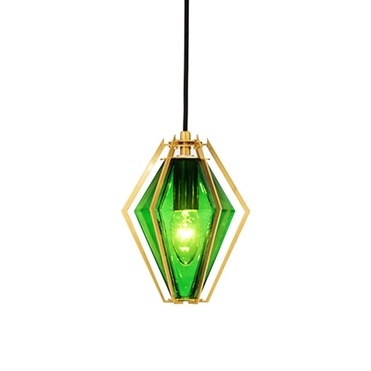 Nordic Postmodern Art Glass Pendant Light