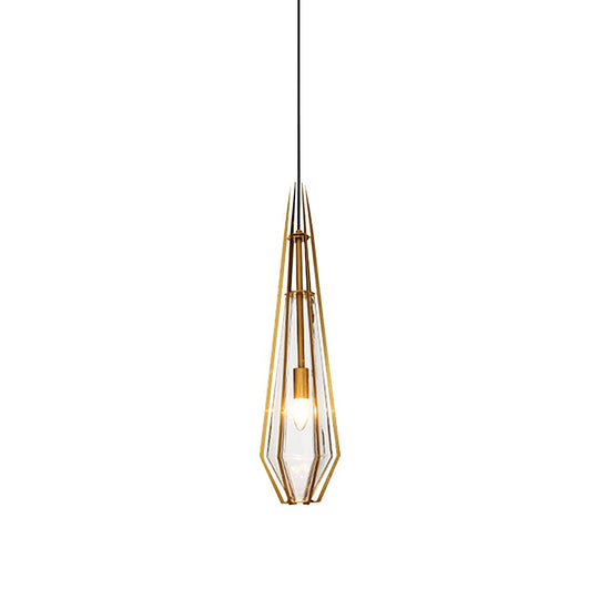 Nordic Postmodern Art Glass Pendant Light
