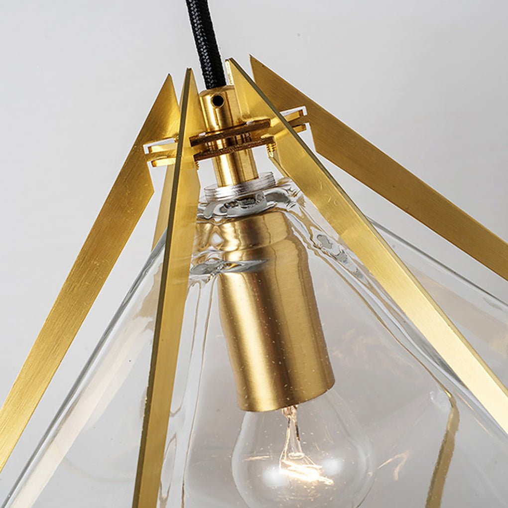 Nordic Postmodern Art Glass Pendant Light