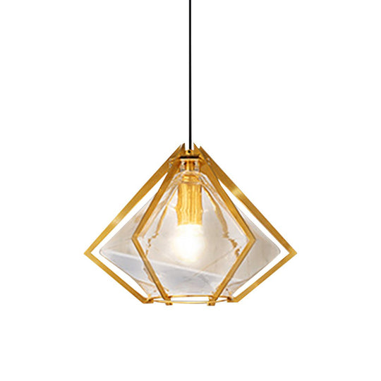 Nordic Postmodern Art Glass Pendant Light