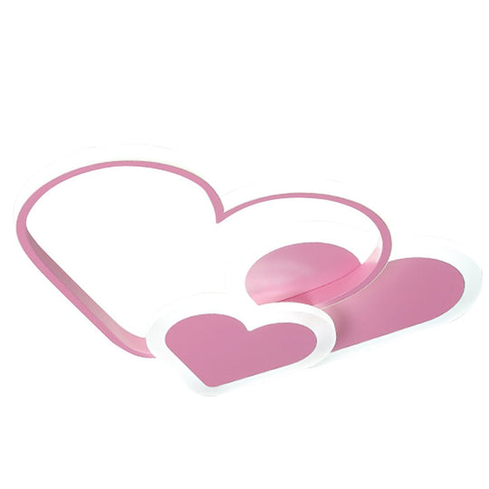 Nordic Style Creative Heart Shape LED Ceiling Light for Kids’ Room