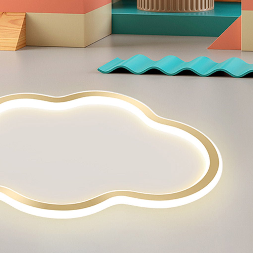 Nordic Ultra-thin Arc Design Cloud Energy-saving LED Decorative Ceiling Lamp