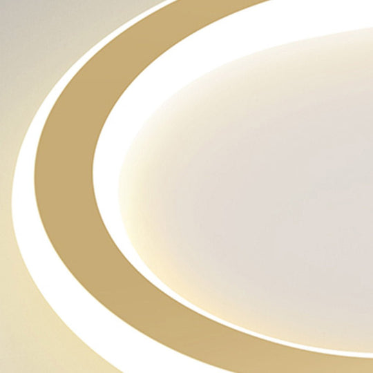 Nordic Ultra-thin Arc Design Cloud Energy-saving LED Decorative Ceiling Lamp
