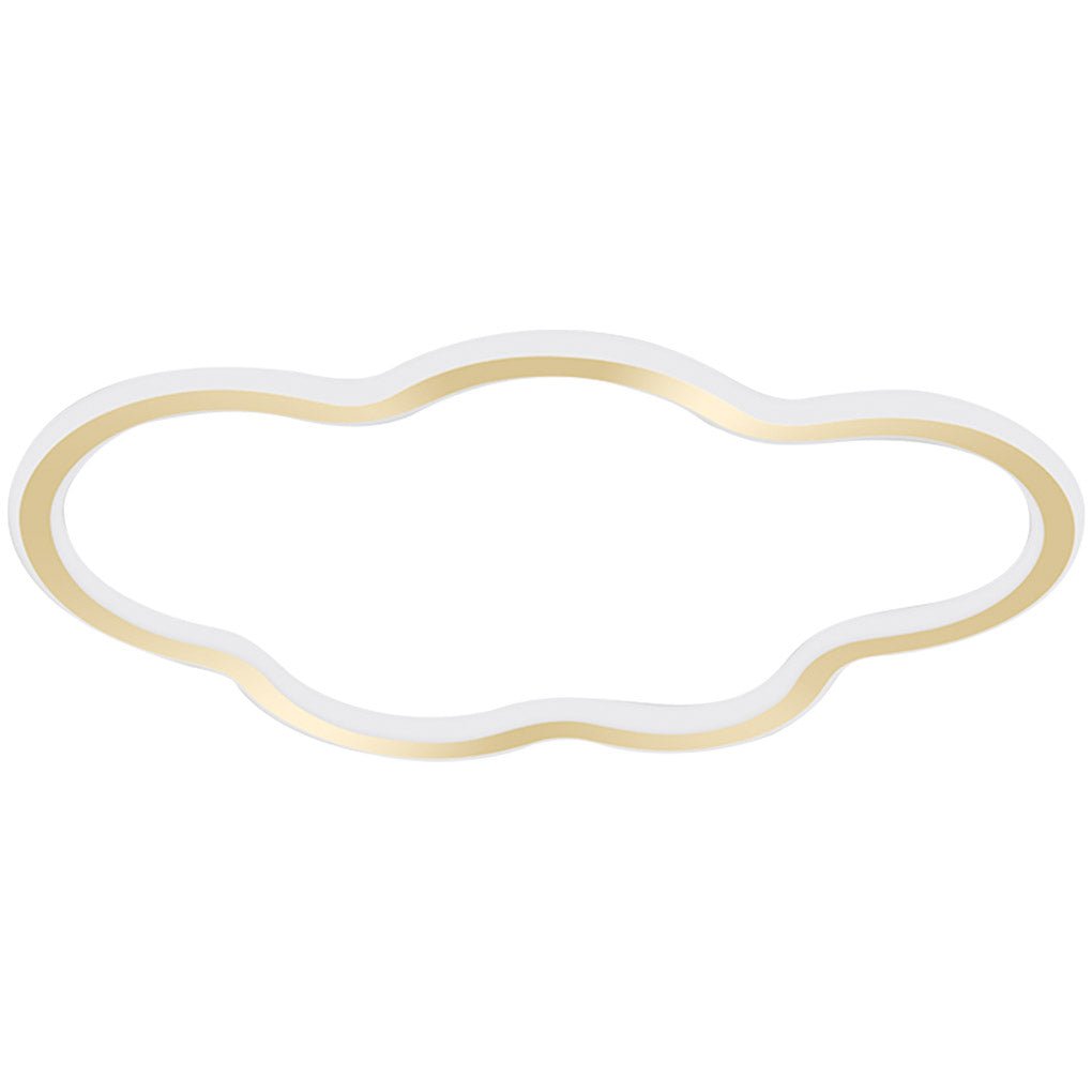 Nordic Ultra-thin Arc Design Cloud Energy-saving LED Decorative Ceiling Lamp