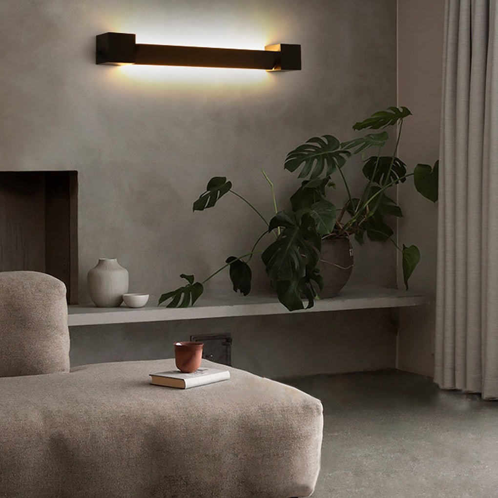 Nordic Ultra-Thin Rotatable LED Bar Wall Lamp