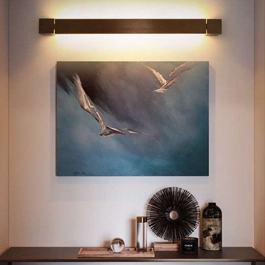 Nordic Ultra-Thin Rotatable LED Bar Wall Lamp