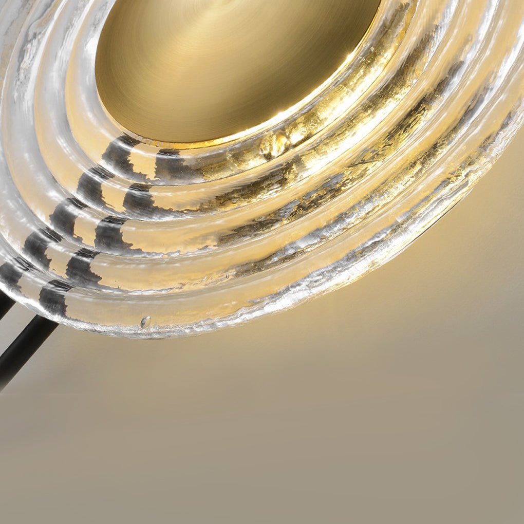 Nordic Ripple Glass Decorative LED Wall Lamp