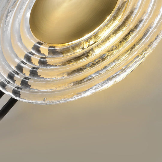Nordic Ripple Glass Decorative LED Wall Lamp