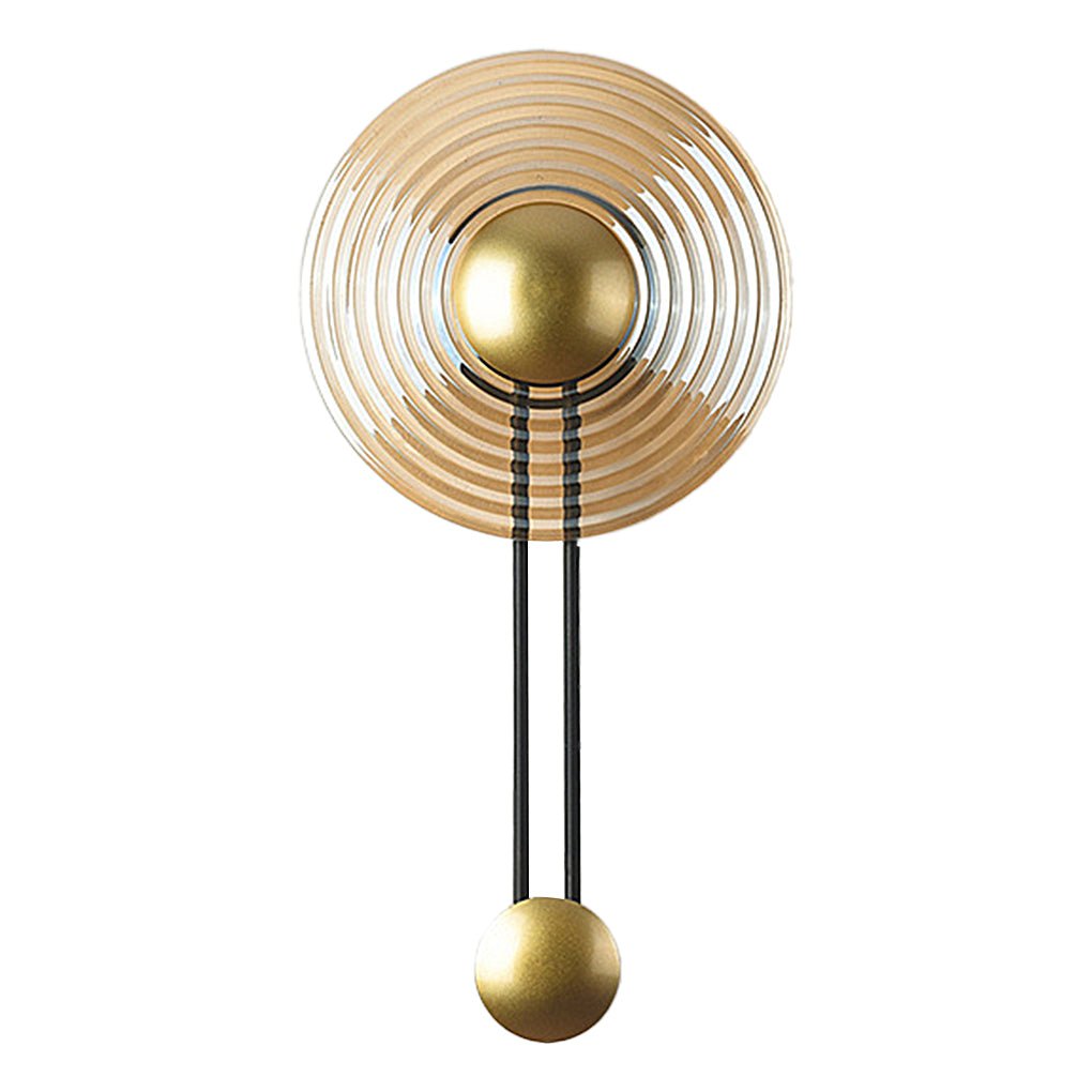Nordic Ripple Glass Decorative LED Wall Lamp