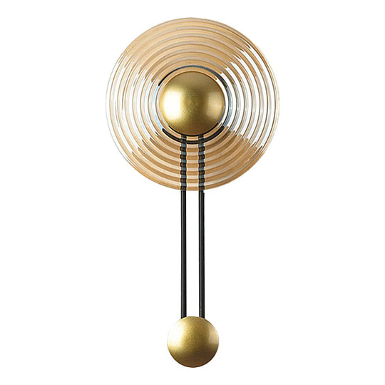 Nordic Ripple Glass Decorative LED Wall Lamp