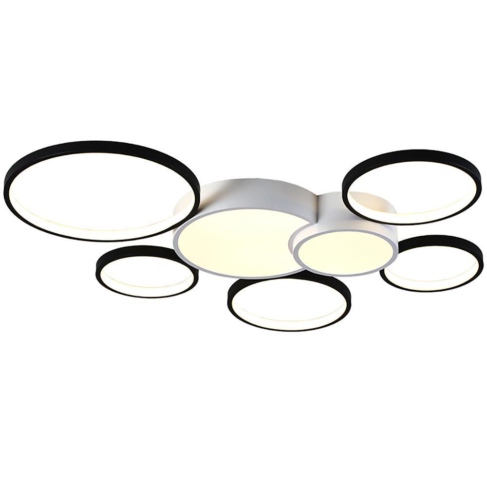 Multiple Circles LED Nordic Ceiling Light Flush Mount Fixture