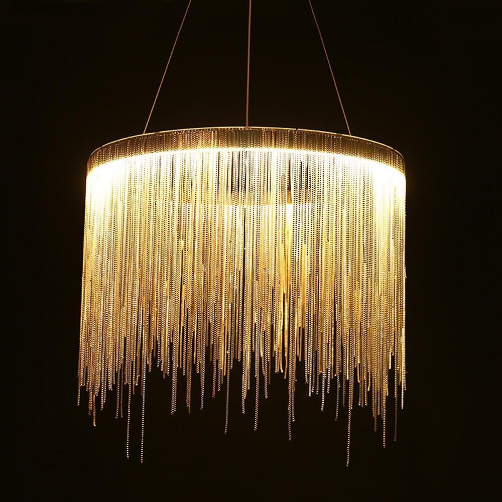 LED Modern Drum Chandelier