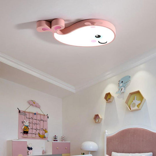 Novelty Animal Shaped LED Modern Ceiling Light Flush Mount Lighting