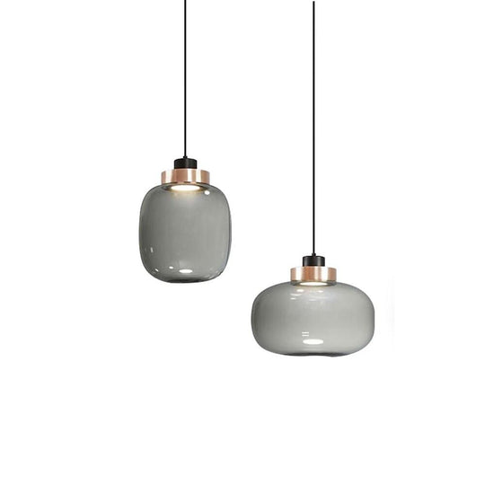 Round Globe LED Nordic Glass Pendant Light Hanging Lamp