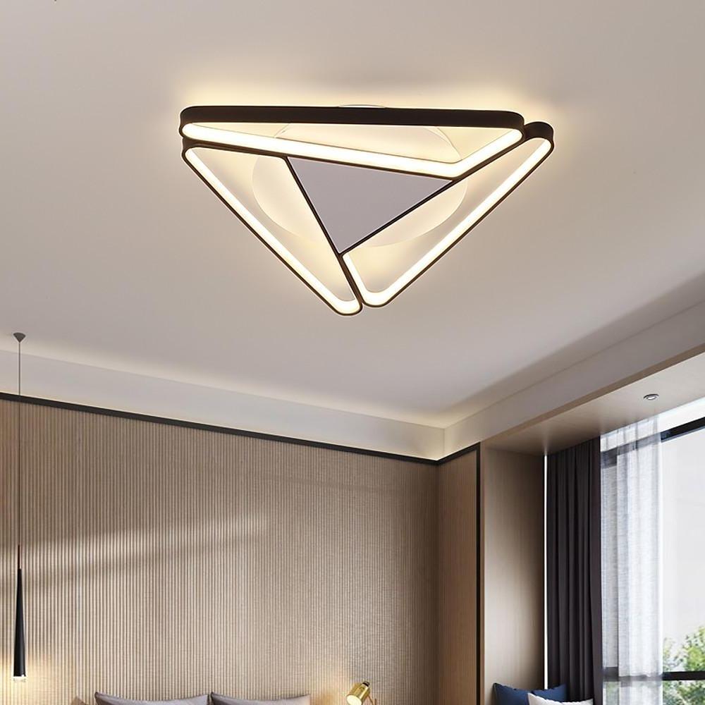 Geometric Design Modern LED Flush Mount Ceiling Light