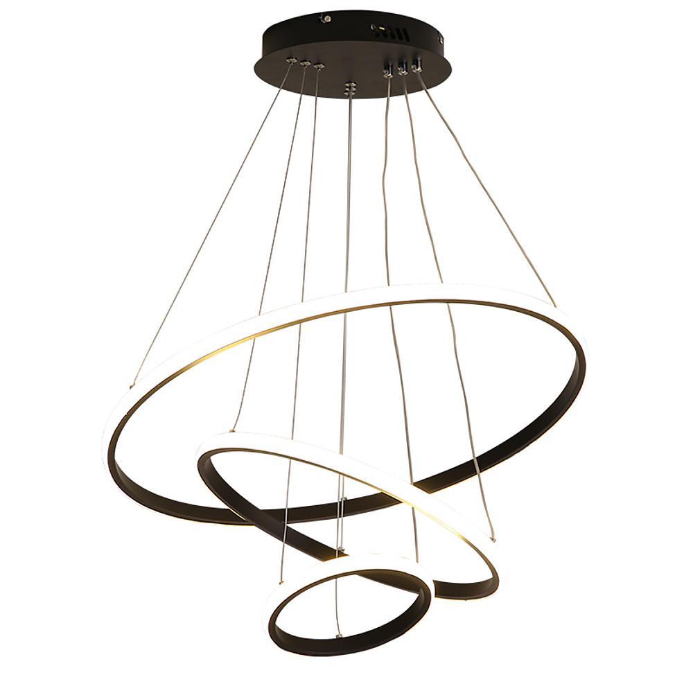 Adjustable Circle Design Dimmable LED Modern Chandelier Ceiling Light