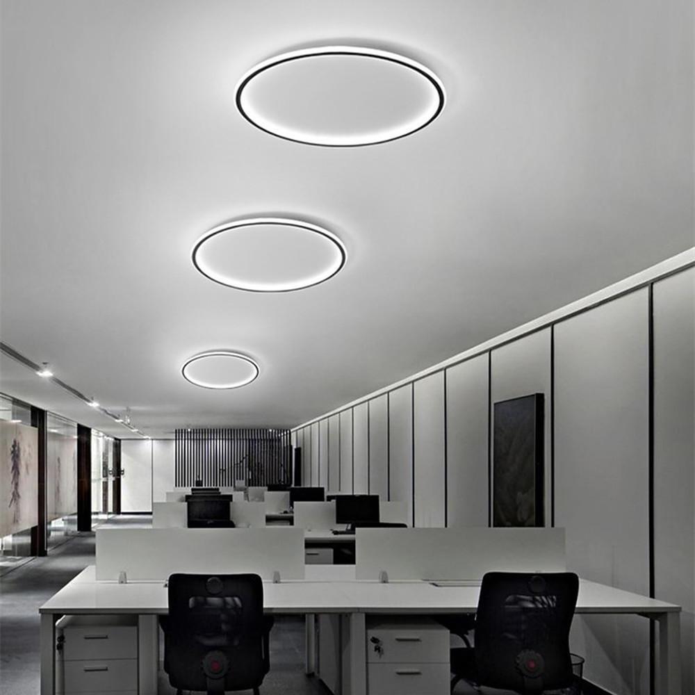 Flush Mount Dome LED Ceiling Light with Minimalist Acrylic Metal Design