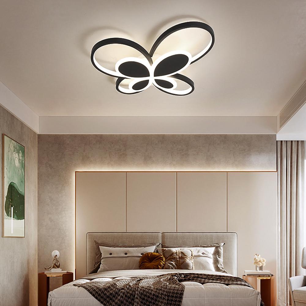 Cluster Dimmable Butterfly LED Flush Mount Ceiling Light for Baby & Kids