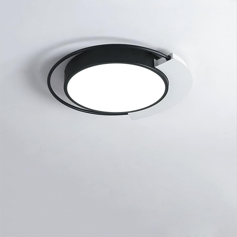 Modern Circular Flush Mount LED Ceiling Light 1 Light