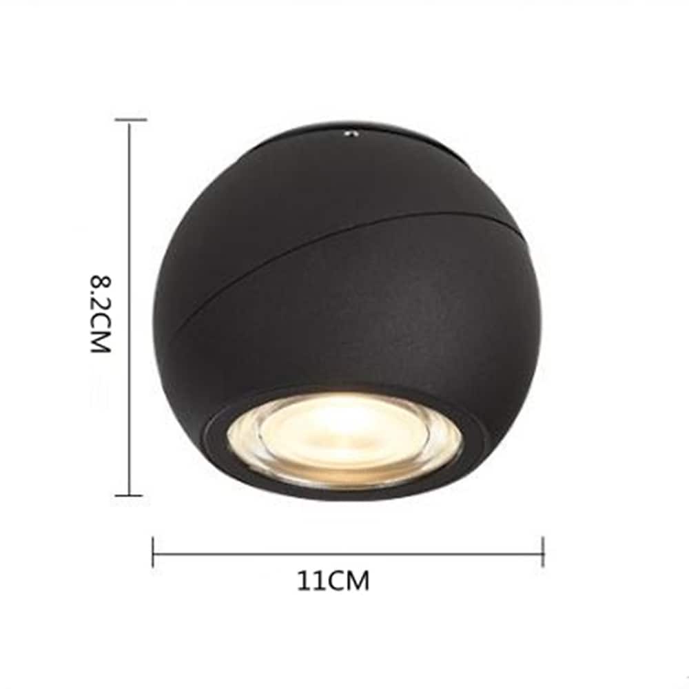 Minimalist Globe Design LED Modern Spotlight Ceiling Light – Flush Mount