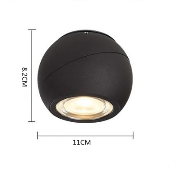 Minimalist Globe Design LED Modern Spotlight Ceiling Light – Flush Mount