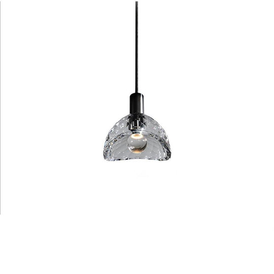 LED Nordic Crystal Pendant Light for Dining and Living Spaces