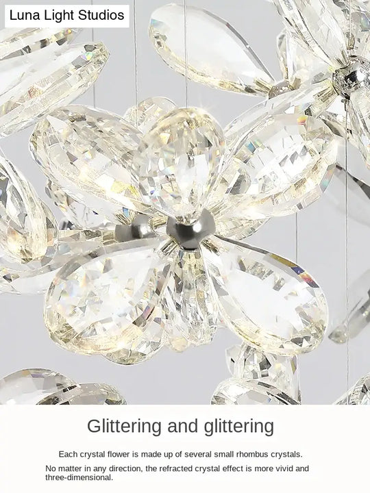 Luxury Crystal Pendant Lamp – Italian Designer Lighting