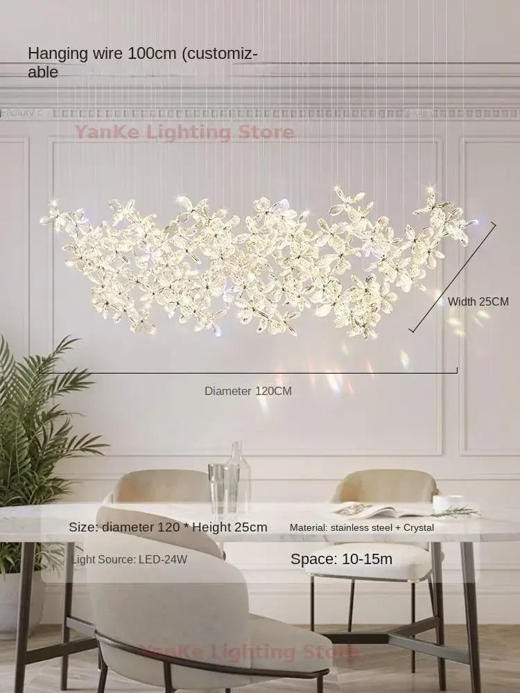 Luxury Crystal Pendant Lamp – Italian Designer Lighting
