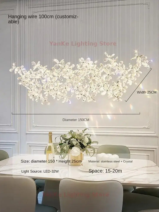 Luxury Crystal Pendant Lamp – Italian Designer Lighting