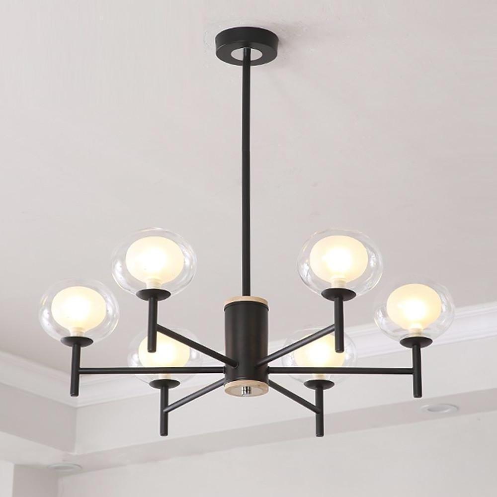 Nordic Sputnik Bubble LED Chandelier with 18 Bulbs