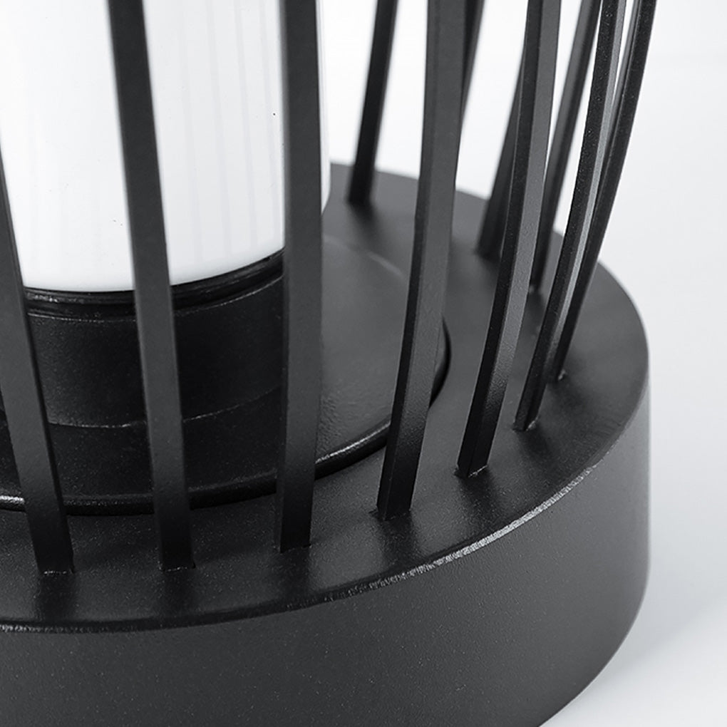 Industrial Caged LED Outdoor Floor Lamp Waterproof