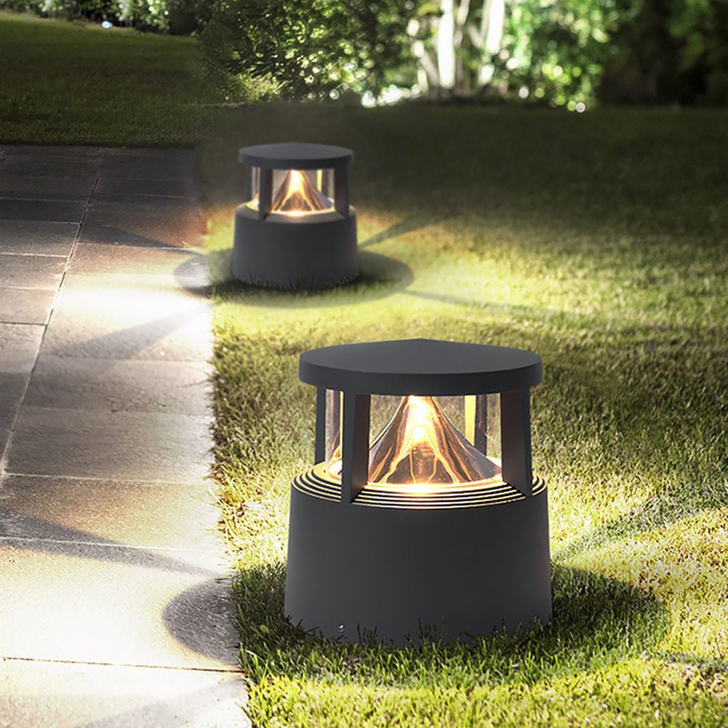 Outdoor Fence LED Post Light Landscape Decorative Lighting for Villa Courtyard Garden Lawn