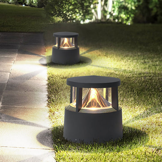 Outdoor Fence LED Post Light Landscape Decorative Lighting for Villa Courtyard Garden Lawn