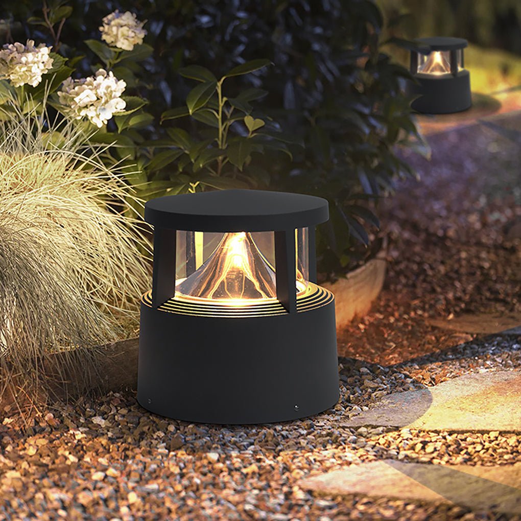 Outdoor Fence LED Post Light Landscape Decorative Lighting for Villa Courtyard Garden Lawn