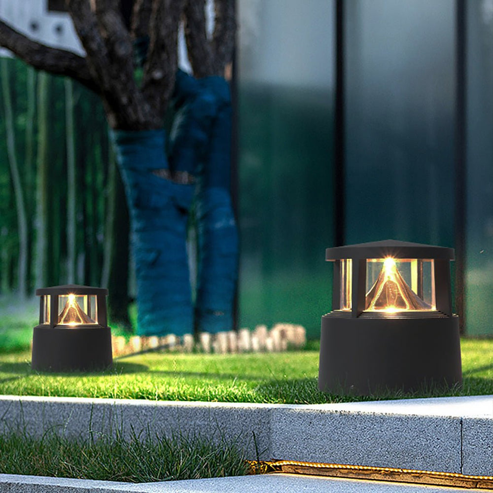 Outdoor Fence LED Post Light Landscape Decorative Lighting for Villa Courtyard Garden Lawn