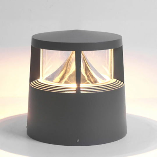 Outdoor Fence LED Post Light Landscape Decorative Lighting for Villa Courtyard Garden Lawn