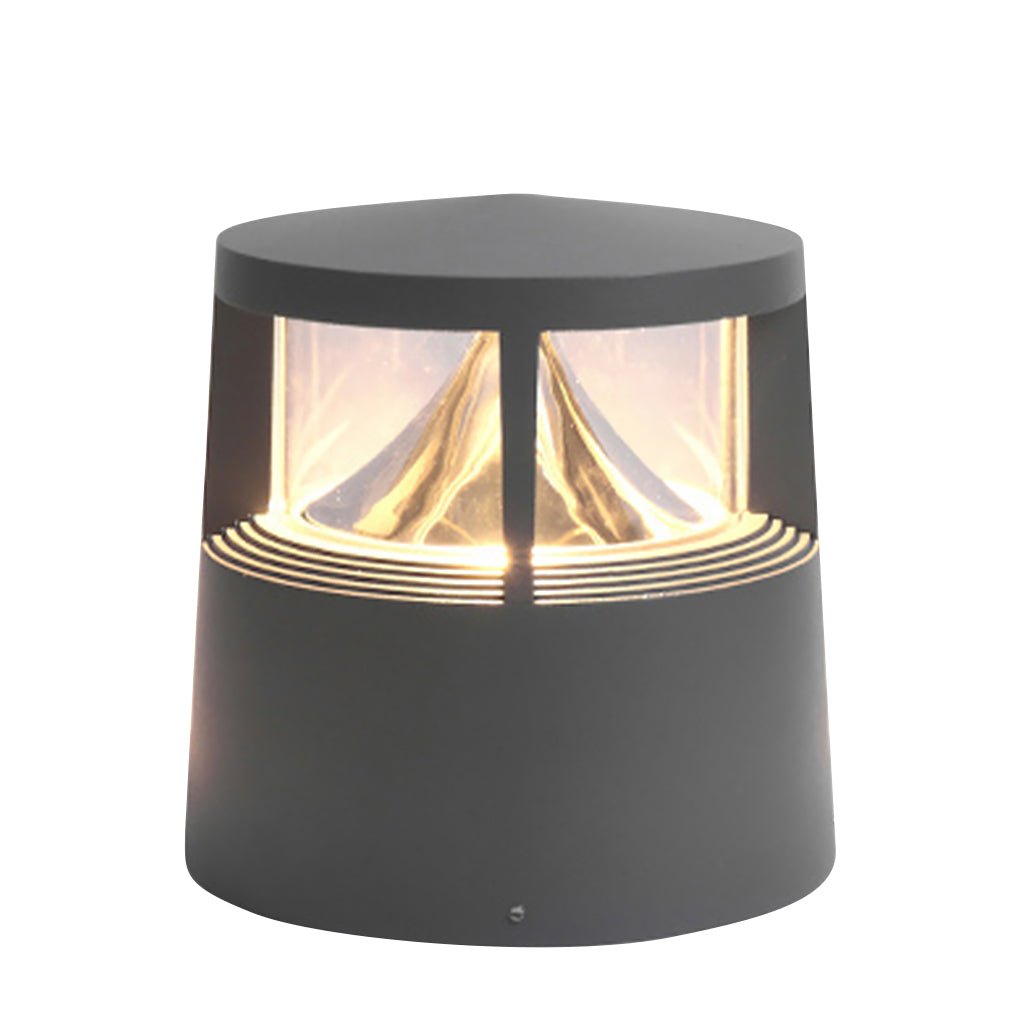 Outdoor Fence LED Post Light Landscape Decorative Lighting for Villa Courtyard Garden Lawn