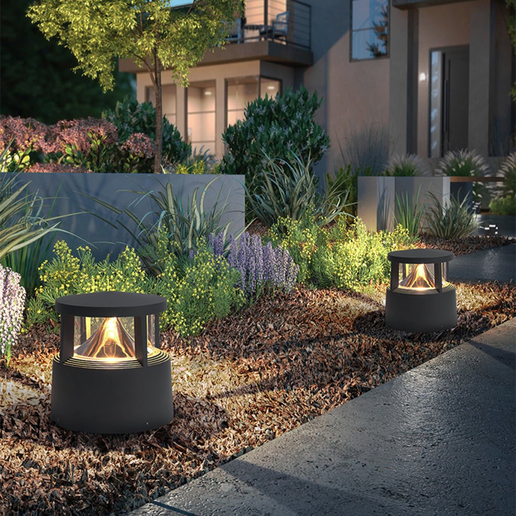 Outdoor Fence LED Post Light Landscape Decorative Lighting for Villa Courtyard Garden Lawn