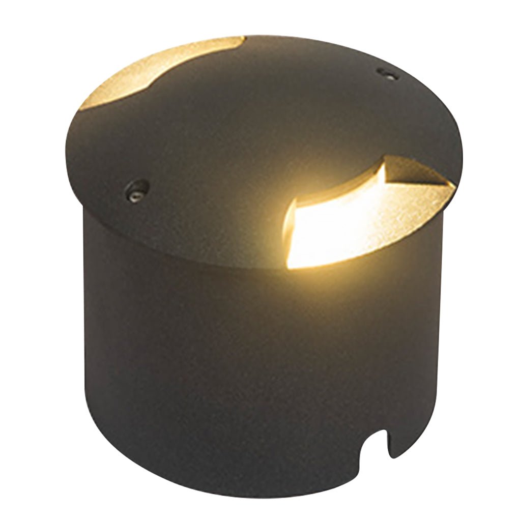 Sleek LED Cap Light for Garden Stairs, Decks & Pathways