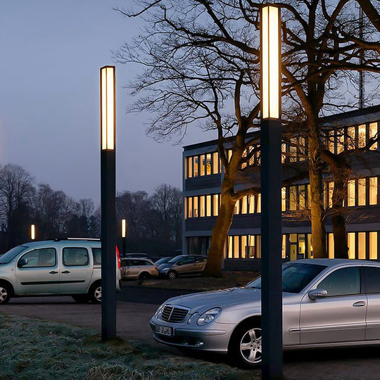 Classic LED Tall Bollard Lights Sleek, Weatherproof Landscape Path Lighting