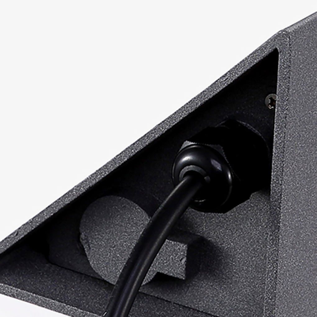 Triangle In-Wall Step Lights LED Outdoor Stair Wall Lamp