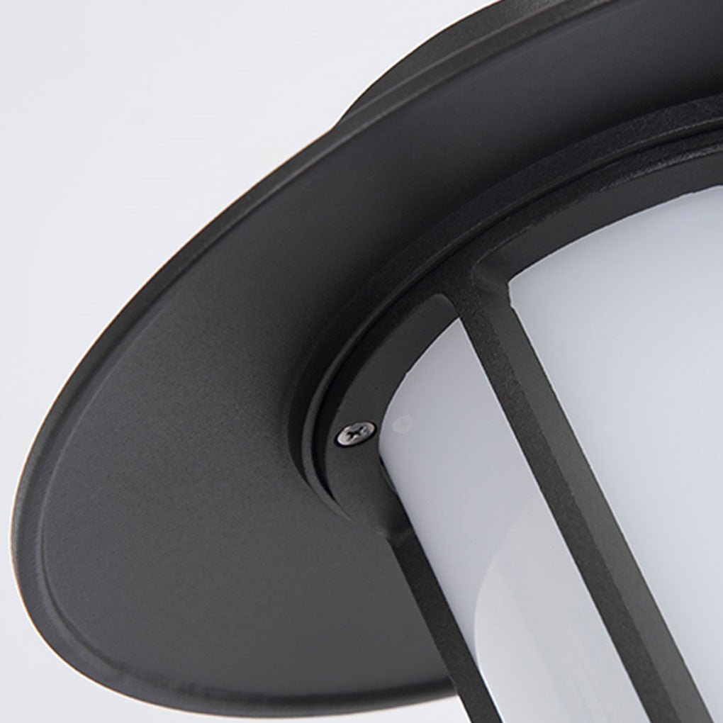 Sleek Cylindrical LED Outdoor Bollard Light Waterproof