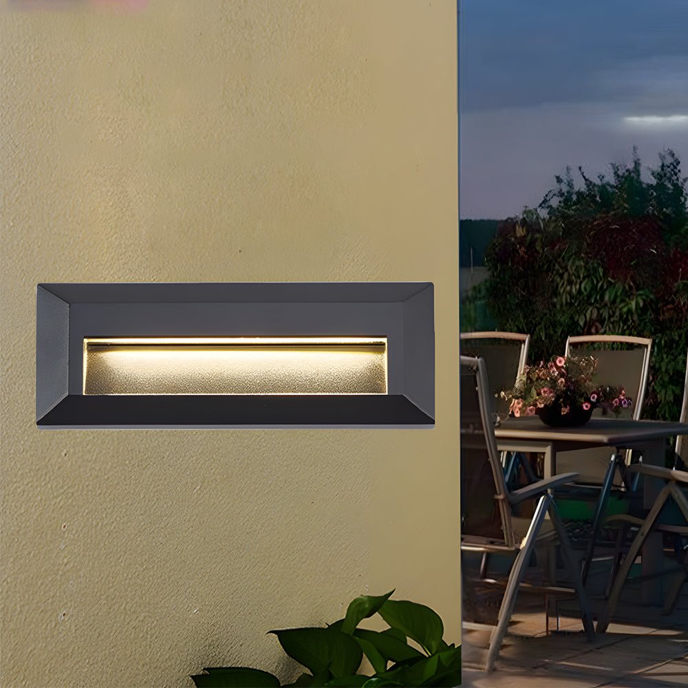Modern Aluminum Downward LED Outdoor Step Light