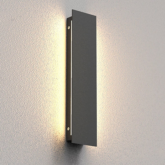 Outdoor Modern Waterproof LED Rectangular Wall Lights