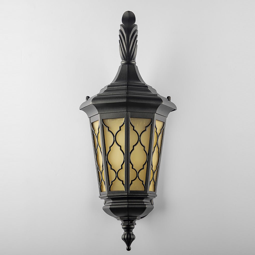 Outdoor Retro Waterproof LED Wall Lamp for Courtyard and Balcony