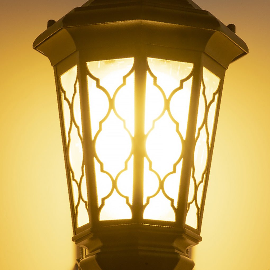 Outdoor Retro Waterproof LED Wall Lamp for Courtyard and Balcony