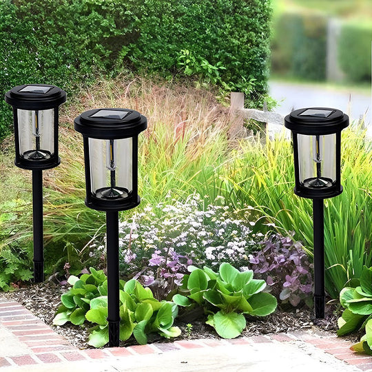 Modern Solar LED Outdoor Post Light