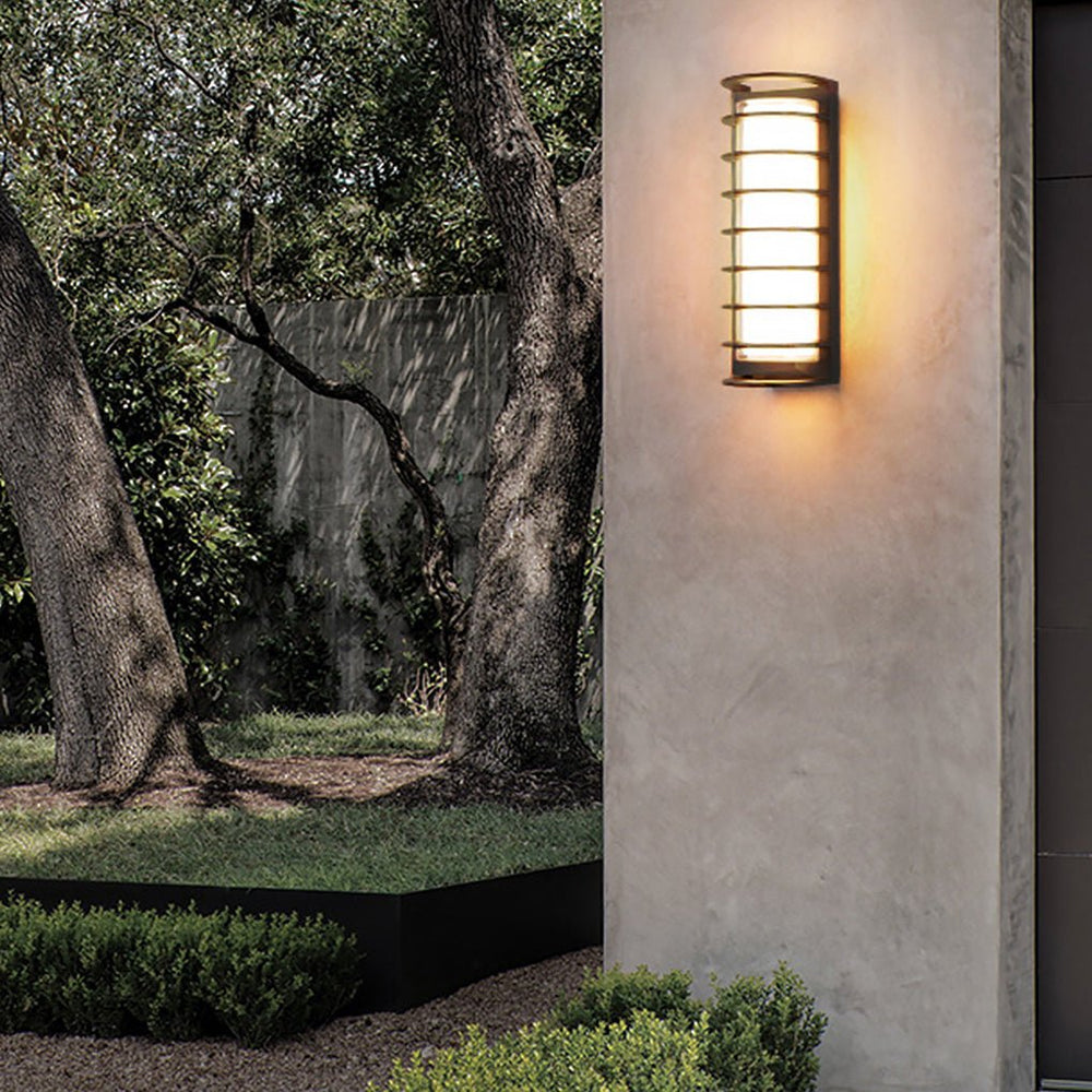 Outdoor Waterproof Double Layer Lampshade Gate Column Exterior Wall Sconces